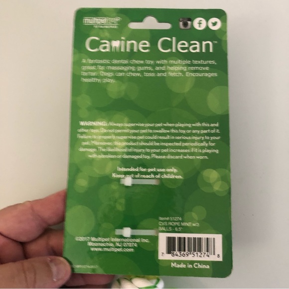 Canine Clean Dog Dental Chew Toy - Picture 4 of 4